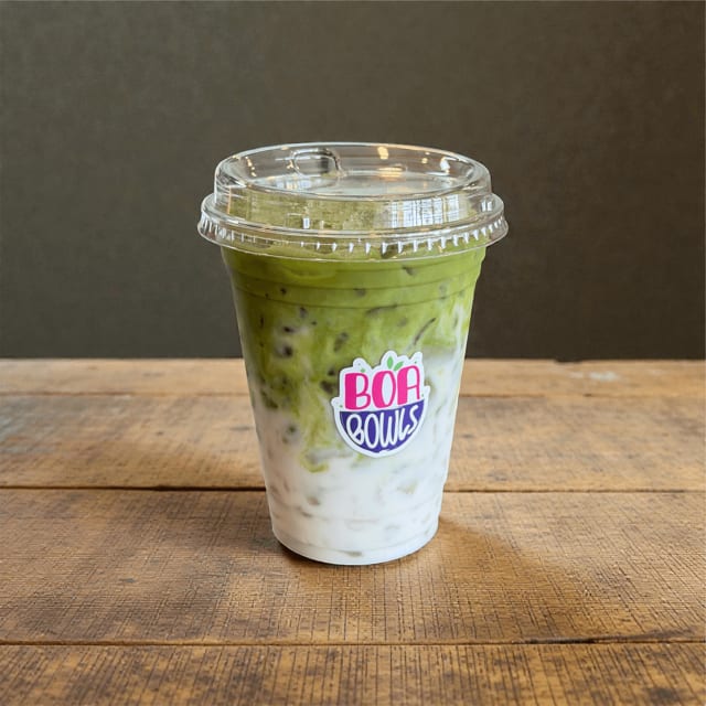 Iced Matcha Latte.